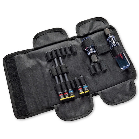 Malco Hex Drivers with 14  516 in and 516  38 in sizes plus two handles Set of 7 CRHEXKIT2